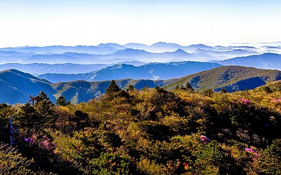 덕유산 파노라마