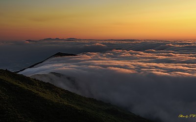 덕유산을 바라보며...