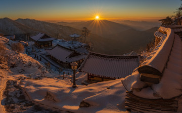 상원사 일출(25.12.30)