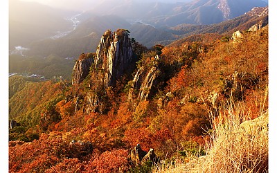 추색의 장군봉