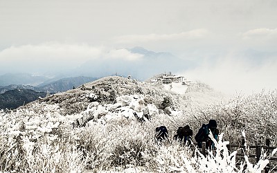 덕유의 설경!