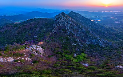 덕룡산 파노라마 2