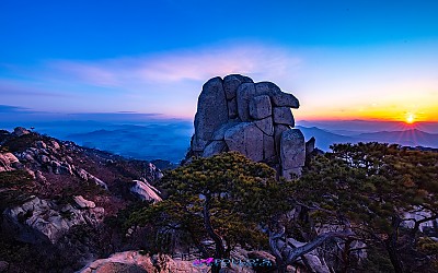 도봉산 아침