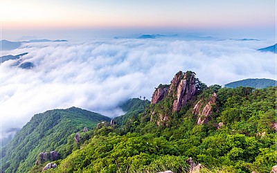 장군봉 운해