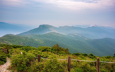 신불산에서
