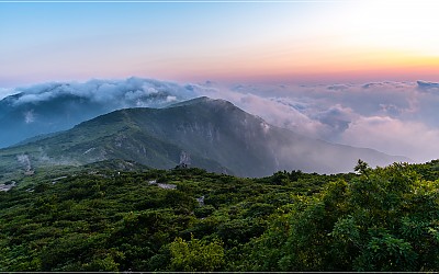 영축산 아침