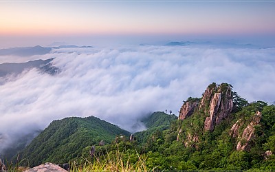 신록의 대둔산
