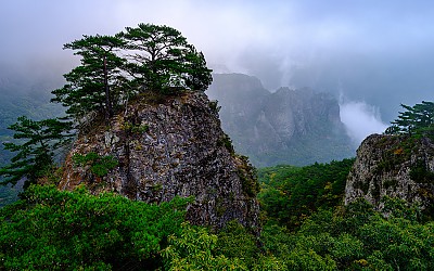 주왕산
