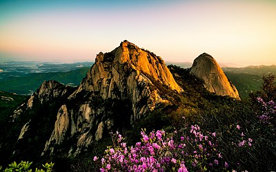 북한산 빛만 좋은 날에