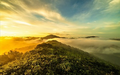 지리산만복대운해
