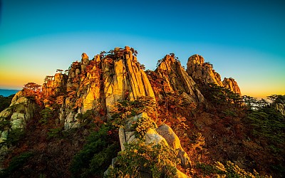 도봉산의 새벽 알림 소리