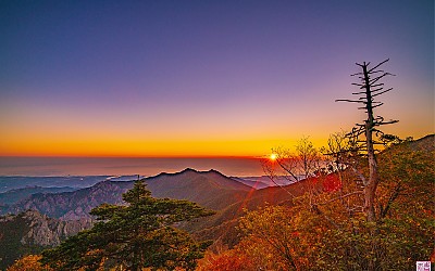 설악추경일출