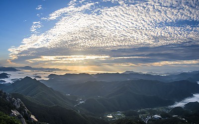 대둔산의빛
