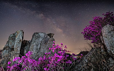 흐릿한 은하수,,,,