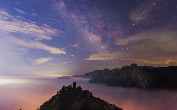 7월 울산암 은하수