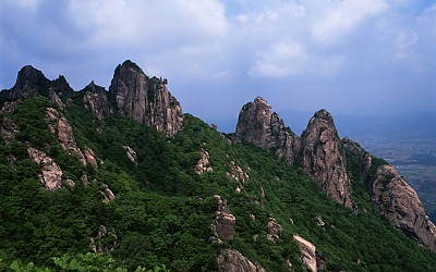 월출산.