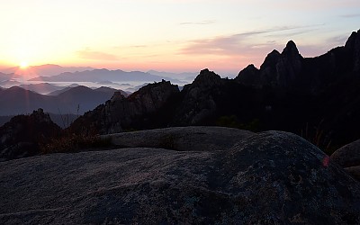 월출산.