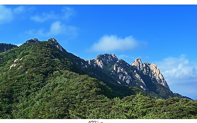 도봉산  보기..