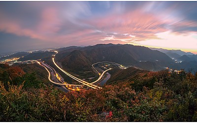 오정산 에서..