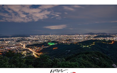 삼각산  야경..