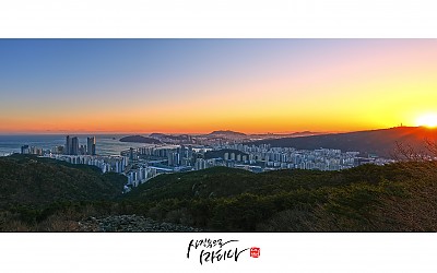 장산에서..