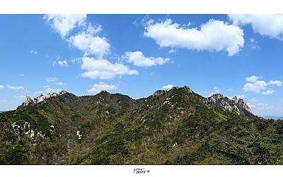 도봉산 구름.