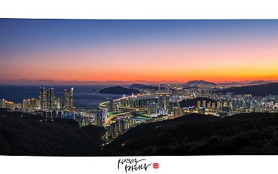 장산에서..