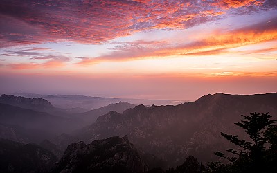 설악산 여명