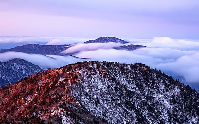 지리산 운해