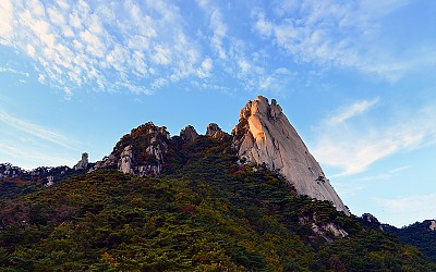 불타오르는 도봉산