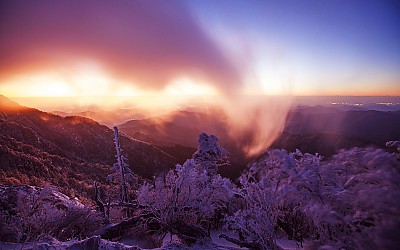 천왕봉 가는길에