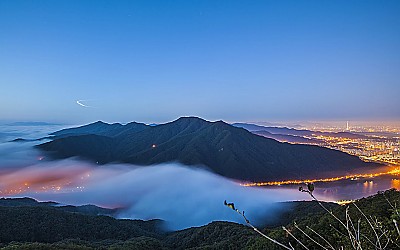 검단산의 새벽