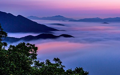 북한강 운해