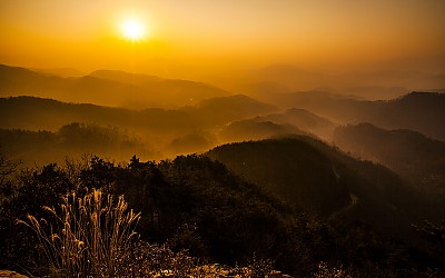  일출빛