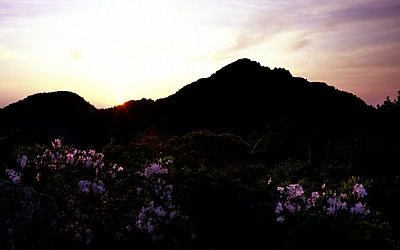 천왕봉 일출
