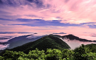지리산 운해