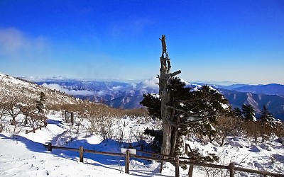 덕유설경
