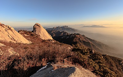 북한산.