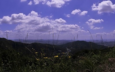 청주 산성에서
