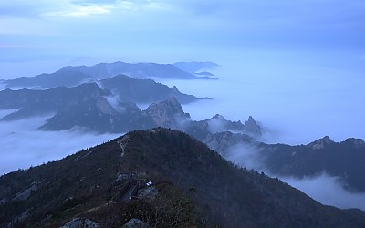 설악에서.[똑딱이]