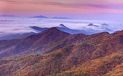 북한산.