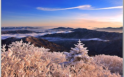 덕유산..