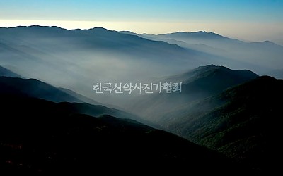 남부 능선의 아침