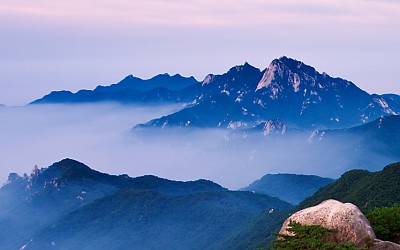 도봉산에서