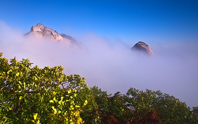 삼각산 운해