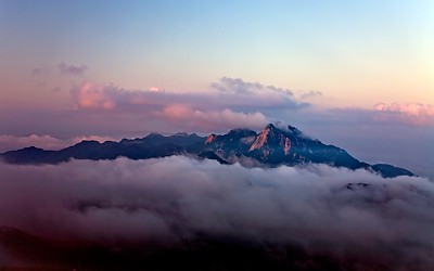 도봉산에서