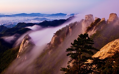 용암봉과운해