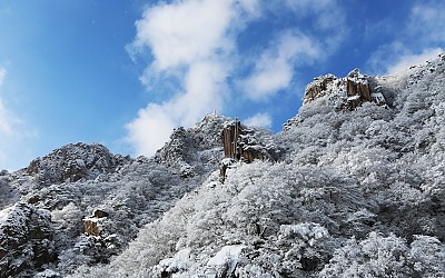 겨울 대둔산