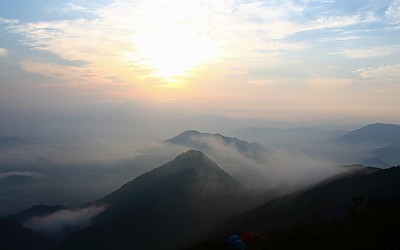 천주산에서