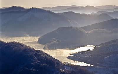 옥정호에 올라...